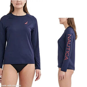 Nautica rash guard size l